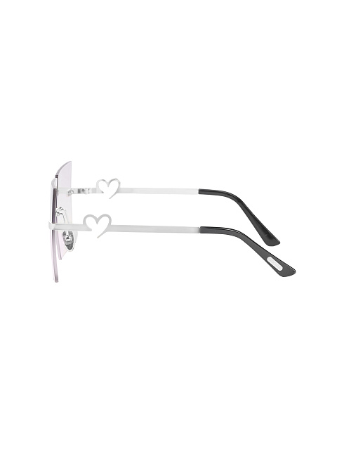 Grey Gradient Square Sunglasses, 3