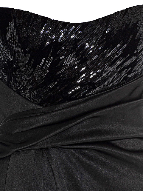 Black silk dress, 4 Black silk dress, 4
