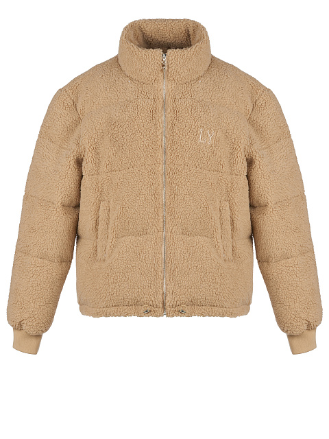 Beige Teddy Padded Jacket, 1 Beige Teddy Padded Jacket, 1