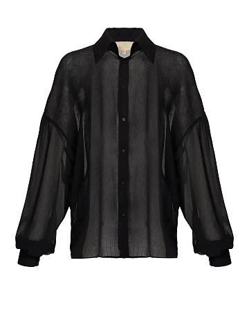 Black Chiffon Shirt, 1