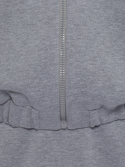 Grey Jersey Skirt & Bomber Jacket Set, 6 Grey Jersey Skirt & Bomber Jacket Set, 6