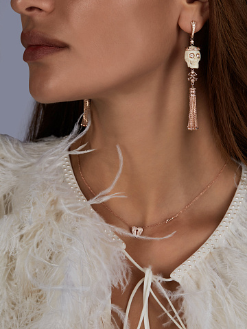 Rose Gold & Diamond Heart Necklace, 2