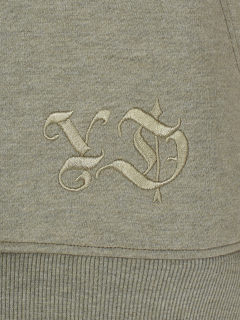 Khaki Jersey Set With Cross Embroidery, 6