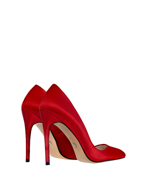 Red Silk Pumps, 3