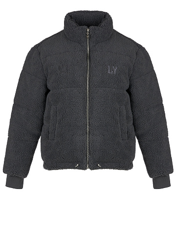 Graphite Teddy Padded Jacket, 1