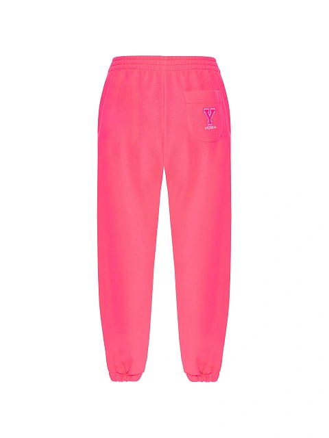 Kid's Bright Pink "YK" Embroidered Jersey Tracksuit, 4 Kid's Bright Pink "YK" Embroidered Jersey Tracksuit, 4