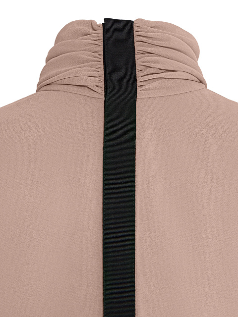 Peach lace bodysuit blouse, 7