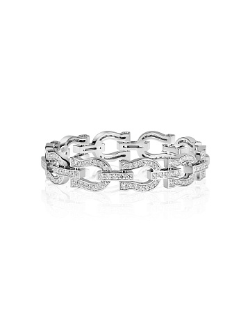 White gold horseshoe bracelet, 1