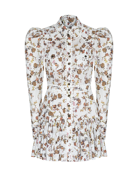 Cotton mini dress, 1