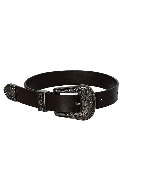 Leather belt-choker, 1 Leather belt-choker, 1
