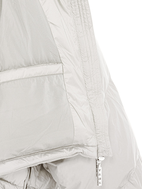 White Cropped Puffer Jacket, 7