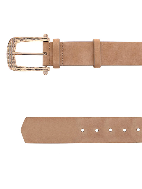 Beige leather belt, 2 Beige leather belt, 2