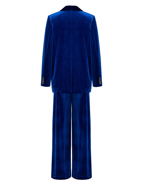 Blue Velvet Pant Suit, 2 Blue Velvet Pant Suit, 2