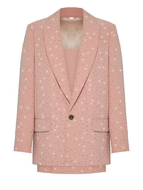 Pink Rhinestone Skirt Suit, 5 Pink Rhinestone Skirt Suit, 5