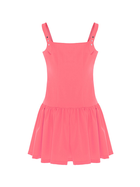 Pink viscose mini dress, 2 Pink viscose mini dress, 2