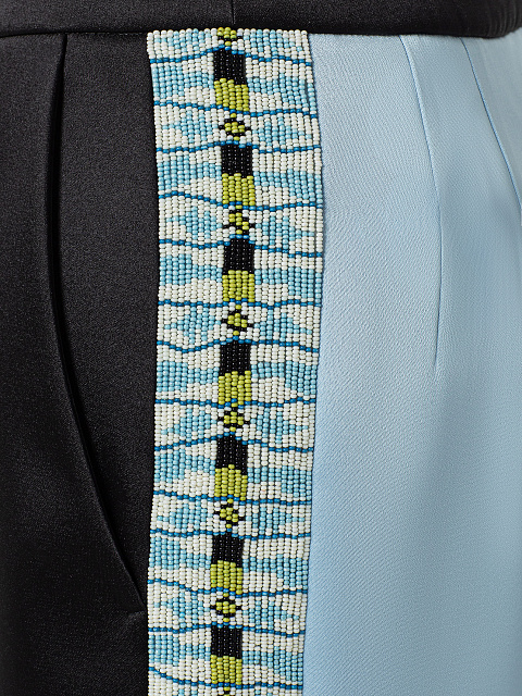 Two‑tone midi skirt, 3