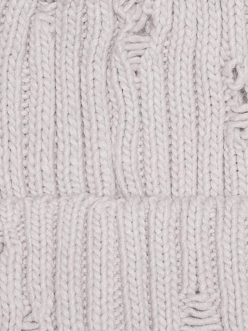 Lilac Distressed Beanie, 2