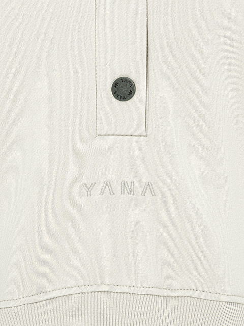 White "Yana" Embroidered Jersey Suit, 4 White "Yana" Embroidered Jersey Suit, 4