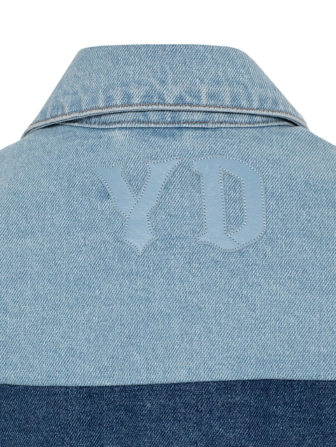 Oversized denim jacket with embroidery, 4 Oversized denim jacket with embroidery, 4