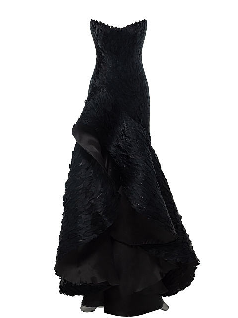 Black Feather Maxi Dress, 1 Black Feather Maxi Dress, 1