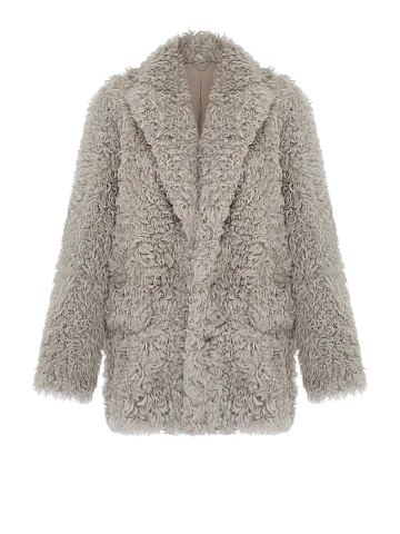 Grey Shearling Jacket, 1