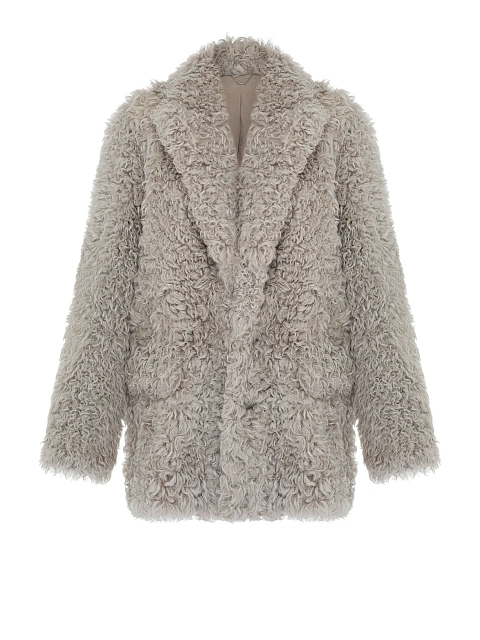 Grey Shearling Jacket, 1 Grey Shearling Jacket, 1