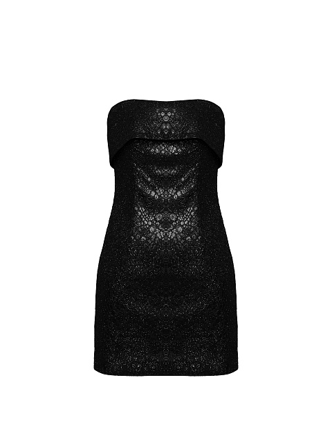 Metallic Black Snakeskin Mini Dress, 1 Metallic Black Snakeskin Mini Dress, 1