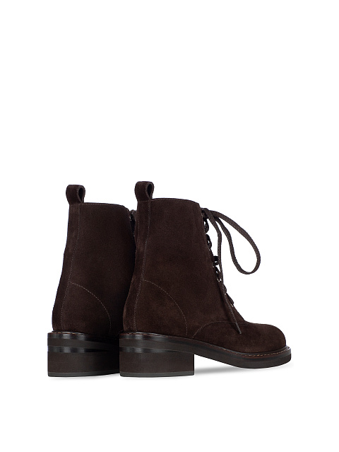 Dark Brown Suede Boots, 3