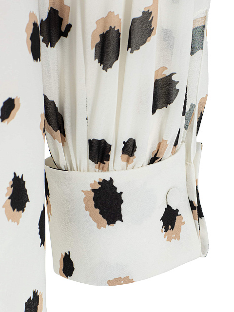 Printed chiffon mini dress, 5