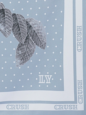 Blue Crush print scarf, 2