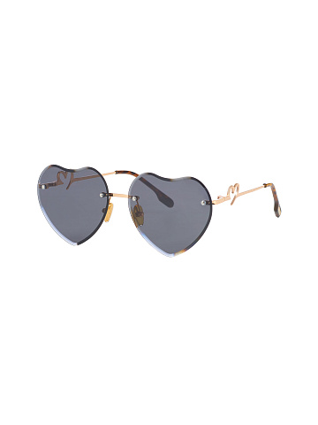 Grey Heart-Shaped Sunglasses, 1