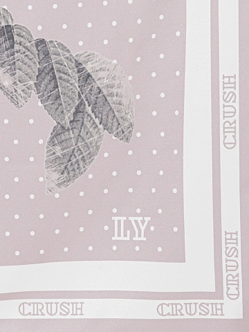 Pink Crush print scarf, 2