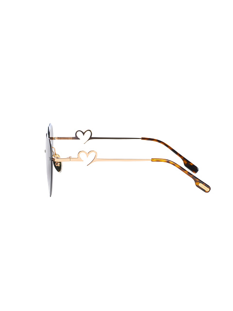 Grey Heart-Shaped Sunglasses, 3