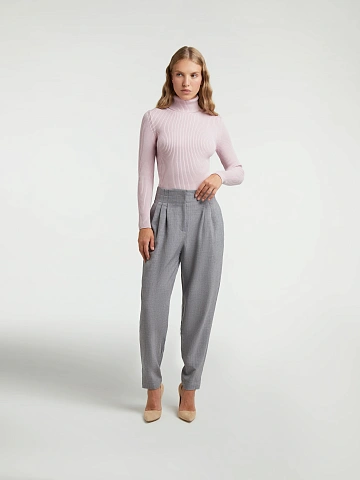 Grey Pleated Trousers, 2