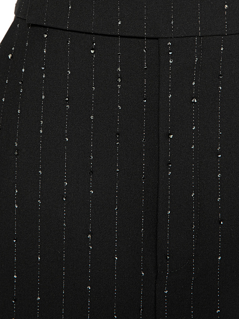 Black skirt with rhinestones, 6