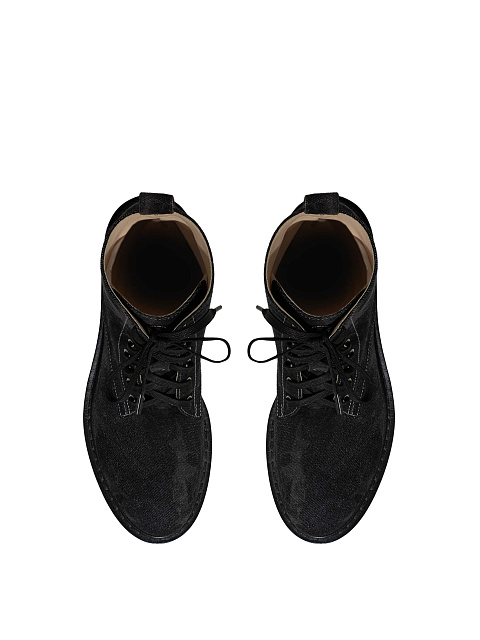 Dark grey denim boots, 4