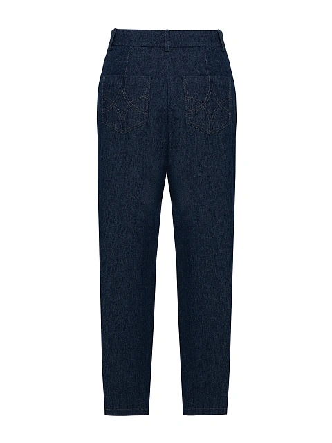 Navy Cotton Jeans, 2 Navy Cotton Jeans, 2