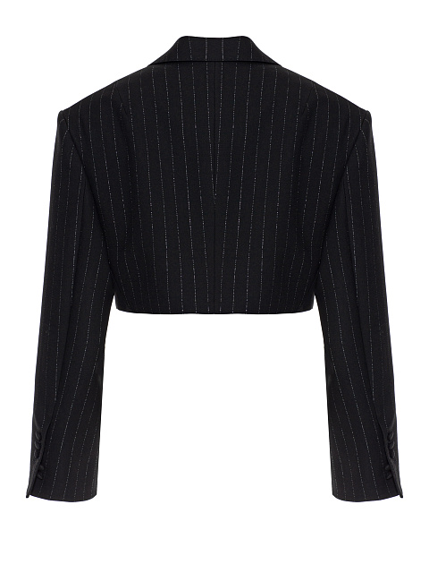 Black striped jacket, 2