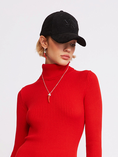 Coral, Round Diamond & White Gold Earrings, 6