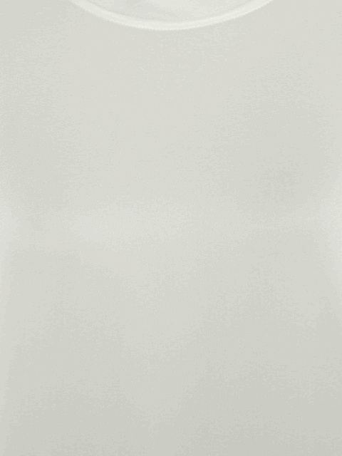 Ivory silk T-shirt, 3