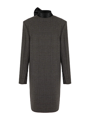 Wool midi dress, 1
