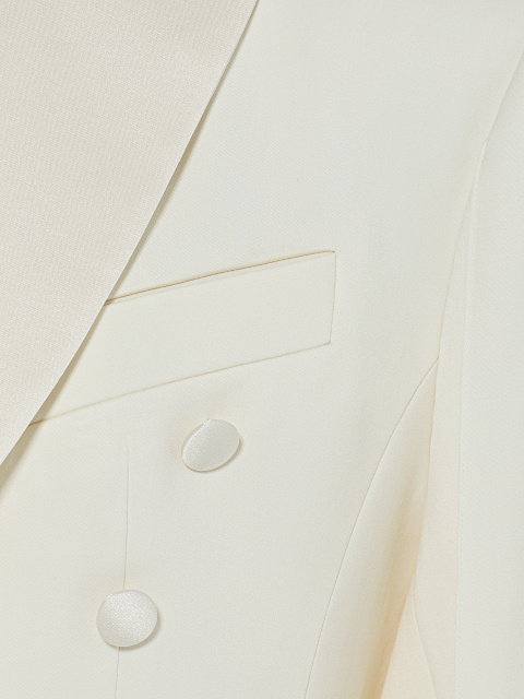 Off‑white tailcoat jacket, 3