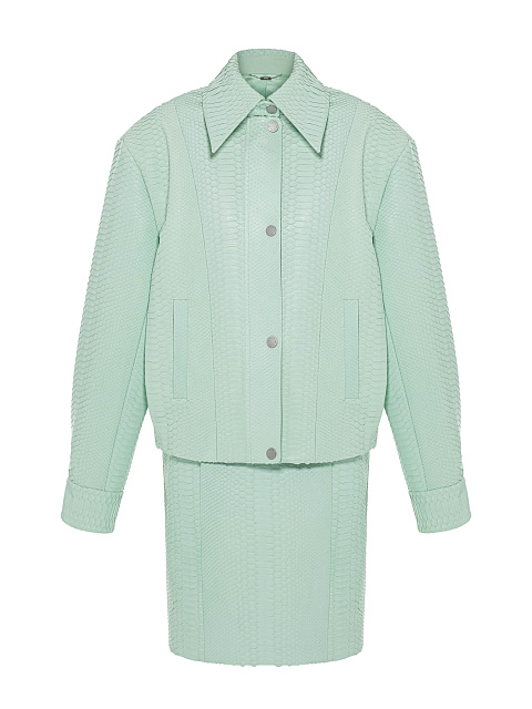 Mint Python Skin Suit, 1