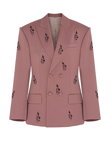 Embroidered blazer, 1