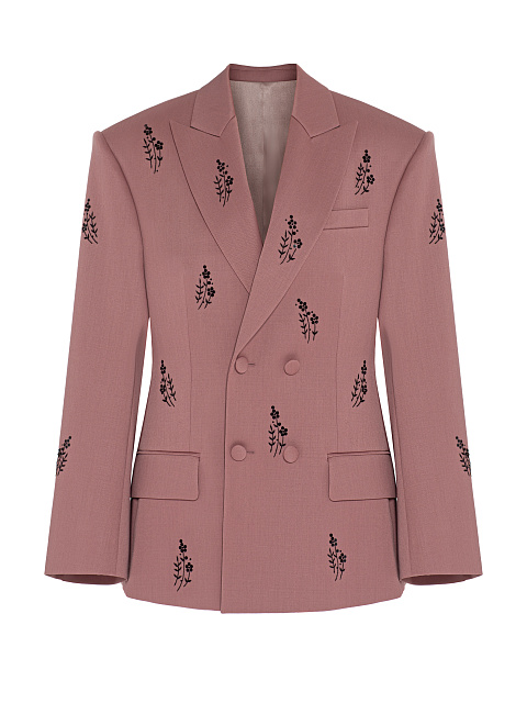 Embroidered blazer, 1