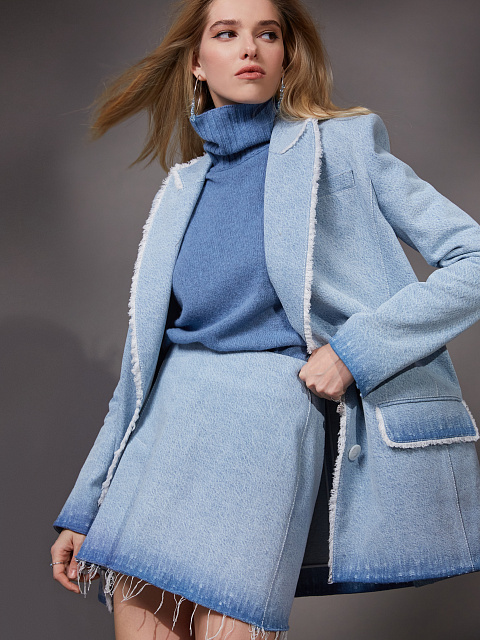 Dark Blue Cashmere Sweater, 4