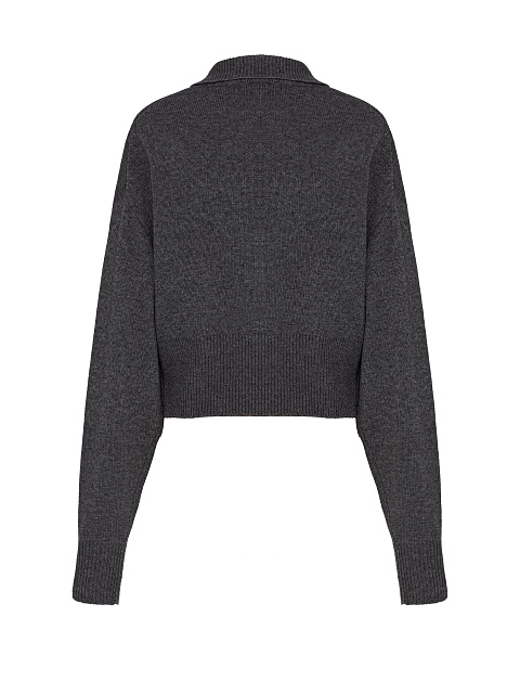 Grey merino wool jumper, 2
