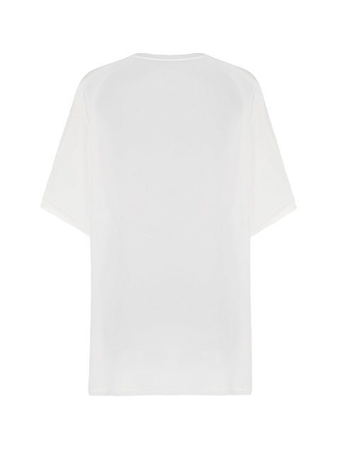 White silk T-shirt, 2
