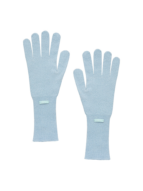 Light Blue Cashmere Gloves, 1 Light Blue Cashmere Gloves, 1