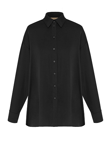 Black Voluminous Blouse, 1